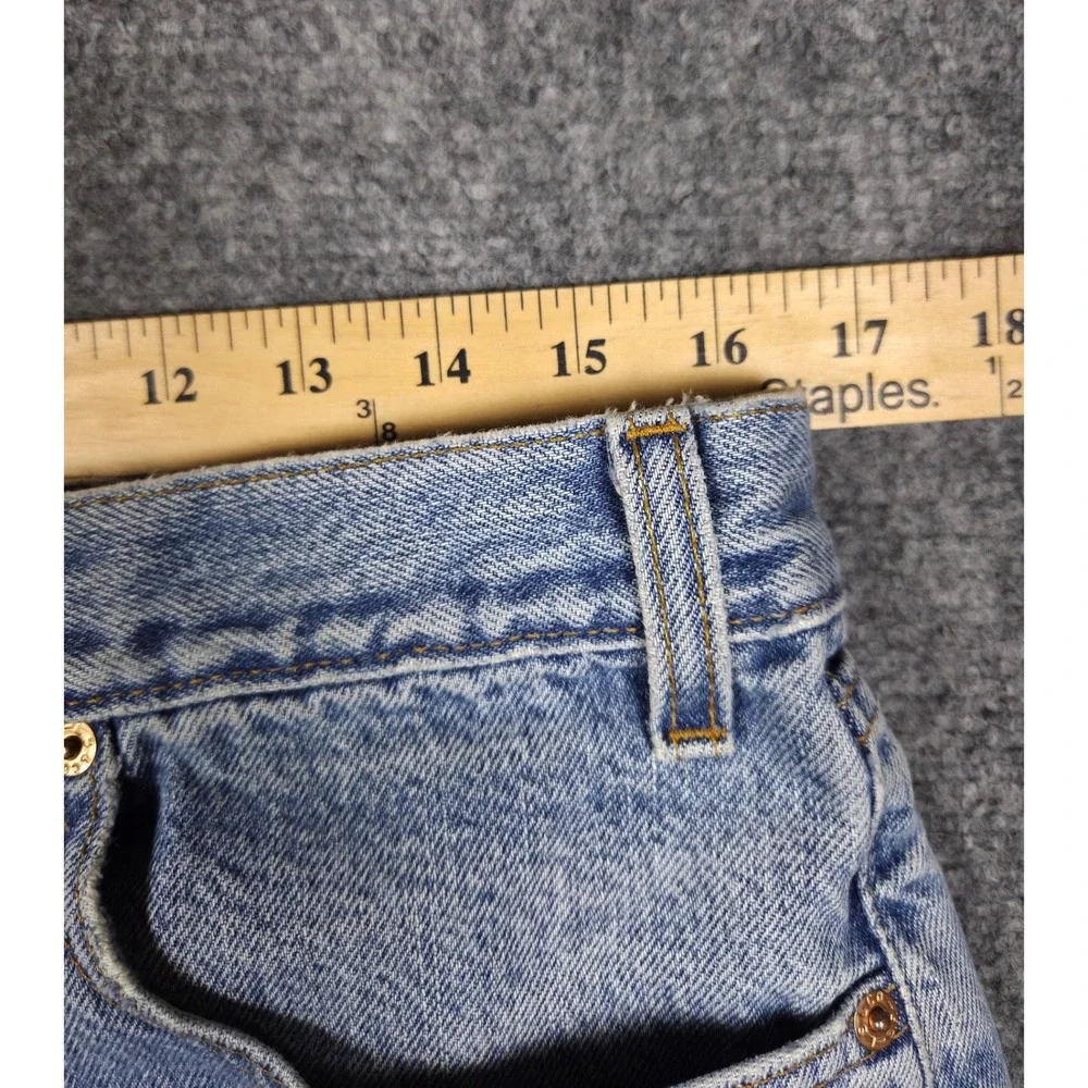 Vintage Levis 550 Relaxed Fit Jeans Mens 36x34 Blue Light Wash Denim USA Made